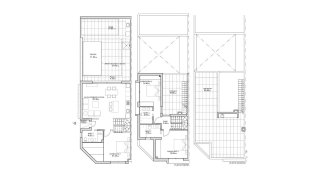 Townhouse floor plan, 3 bedrooms in RESIDENCIAL CARMEN VII No. 4