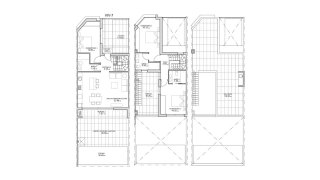 Townhouse floor plan, 3 bedrooms in RESIDENCIAL CARMEN VII No. 3